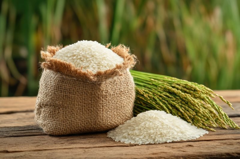 Golden sella basmati grains